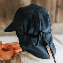 Load image into Gallery viewer, 'Lounger' Baby Reversible Flap Sun Hat | Charlie/Indigo