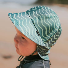 Load image into Gallery viewer, Kids Swim Legionnaire Hat | Waves SIZE 3-6M
