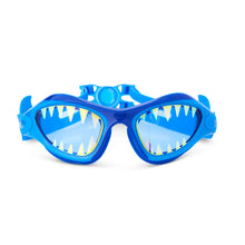 Load image into Gallery viewer, 8YRS+ Mega Mouth Riptide Blue Swim Goggles