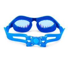 Load image into Gallery viewer, 8YRS+ Mega Mouth Riptide Blue Swim Goggles