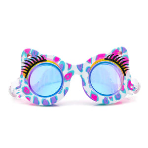 5YRS+ Saavy Cat Purple Patches Swim Goggles