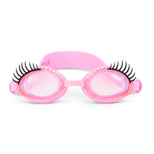 Load image into Gallery viewer, 3YRS+ Powder Puff Lash Pink Swim Goggles