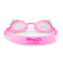 Load image into Gallery viewer, 3YRS+ Powder Puff Lash Pink Swim Goggles