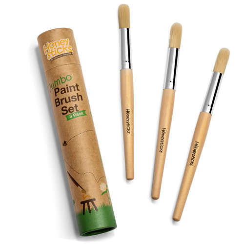 Jumbo Paint Brush Set