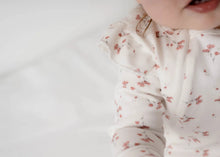 Load image into Gallery viewer, Pink Frilled Ollie Floral Onesie