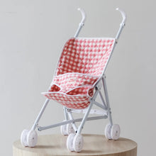 Load image into Gallery viewer, Dolls Stroller | Pink Gingham