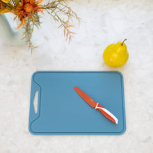 Load image into Gallery viewer, Silicone Cutting Board | Sky Blue