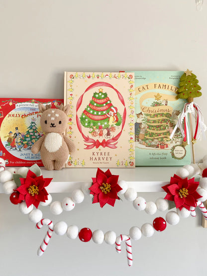 Candy Cane Garland | Red