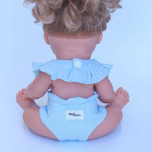 Load image into Gallery viewer, Cherry Dolls Bib and Diaper Set