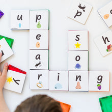 Load image into Gallery viewer, Magnetic Tile Toppers | Alphabet Lower Case (40pc)