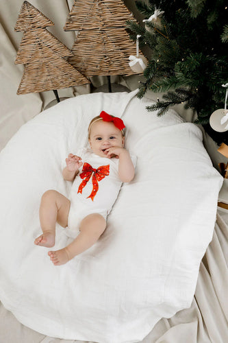 Ruby Star Coquette Bow - Bamboo Bodysuit