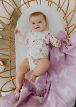Load image into Gallery viewer, Lilac Butterflies LS Bodysuit