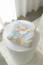 Load image into Gallery viewer, Muslin Blanket with Lace Trim