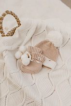 Load image into Gallery viewer, Biscotti Pom Pom Knit Booties