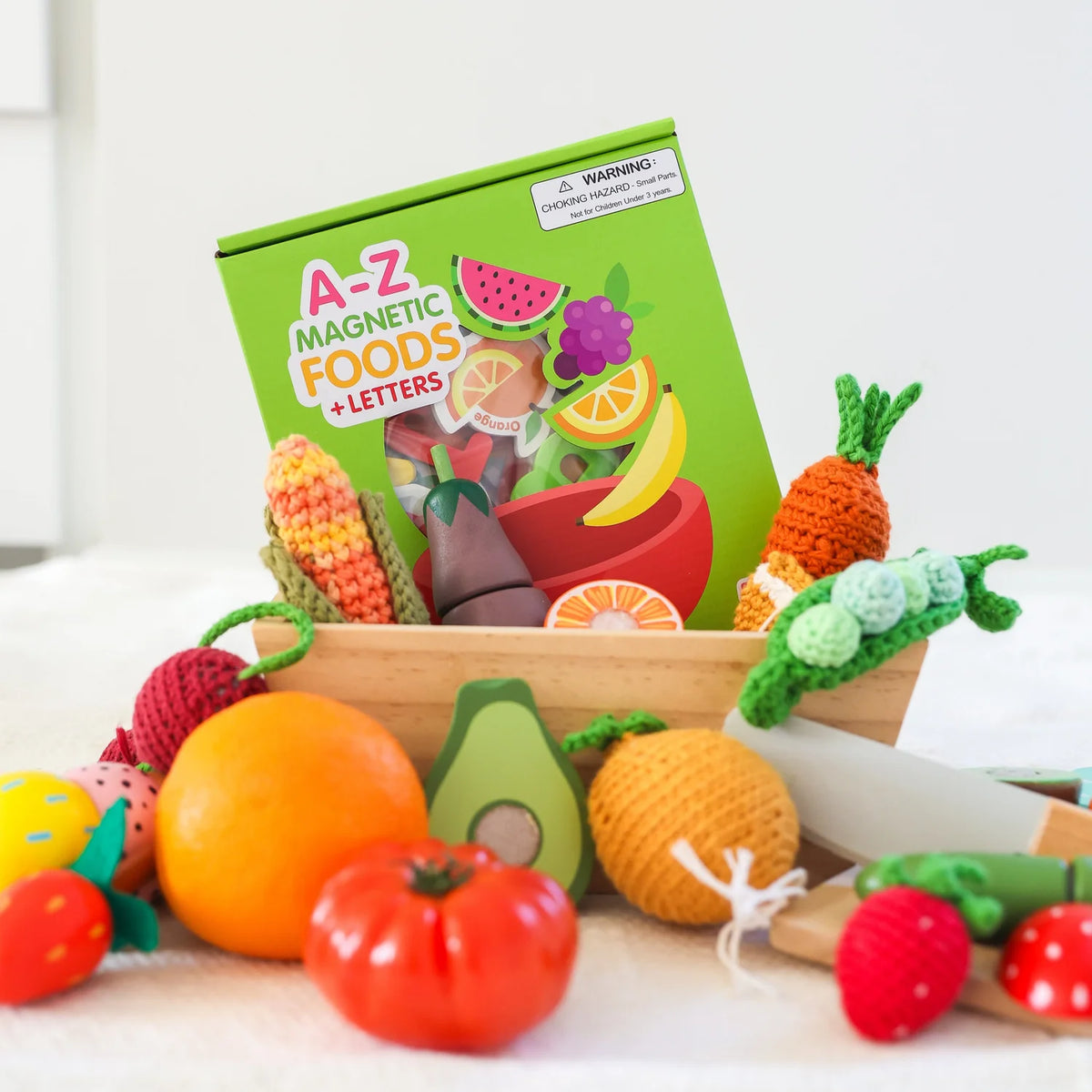 Magnetic Foods and Letters