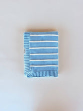 Load image into Gallery viewer, Raised Stripe Blanket | Arctic