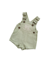 Load image into Gallery viewer, Summer Overalls | Lime SIZE 5YR, 6YR and 7YR