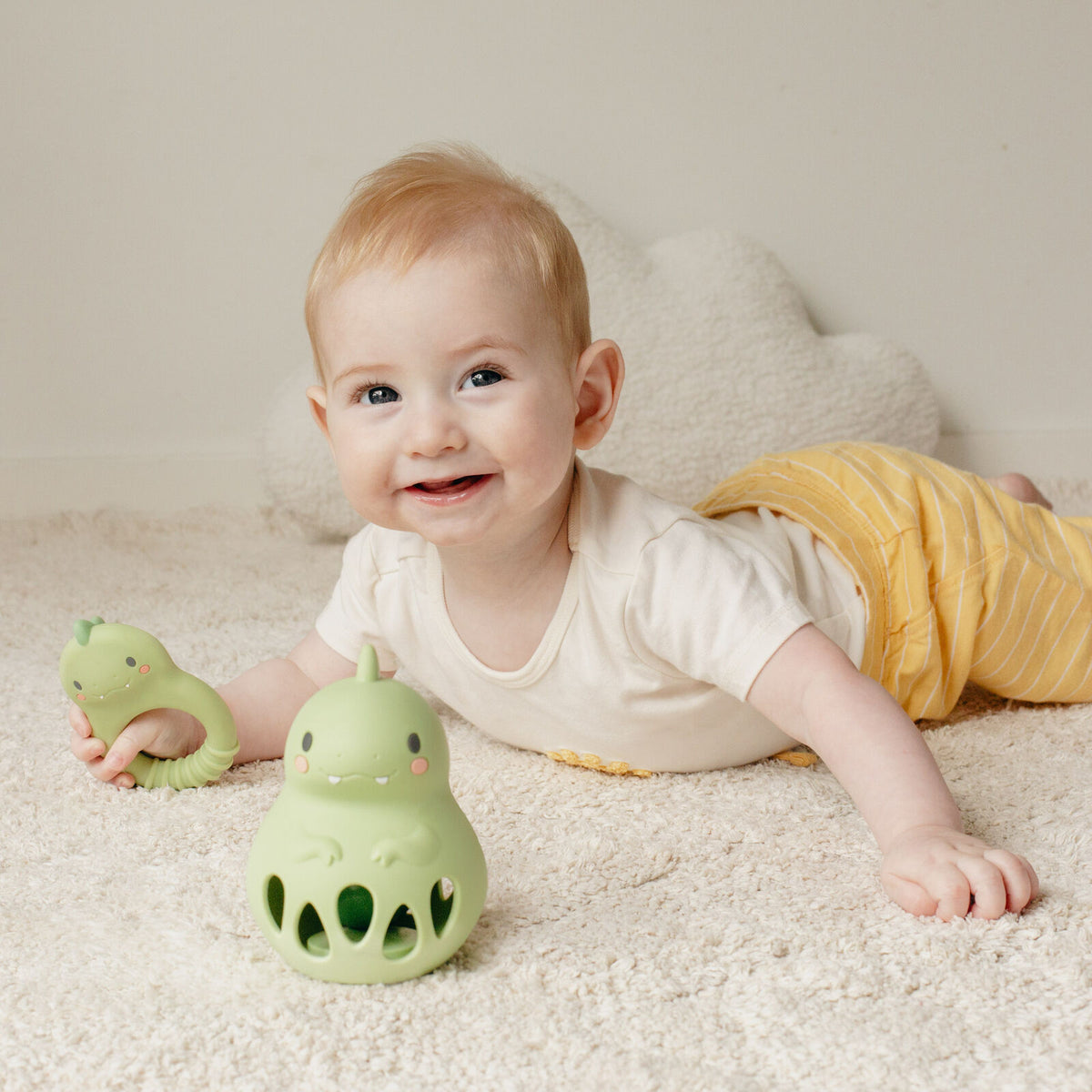 Dino Silicone Teether