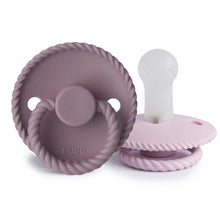 Load image into Gallery viewer, FRIGG Rope Pacifier 2 Pack Silicone SIZE 1 (0-6M)