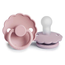 Load image into Gallery viewer, FRIGG Daisy Pacifier 2 Pack Silicone SIZE 2 (6-18M)