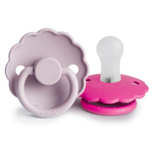 Load image into Gallery viewer, FRIGG Daisy Pacifier 2 Pack Silicone SIZE 2 (6-18M)