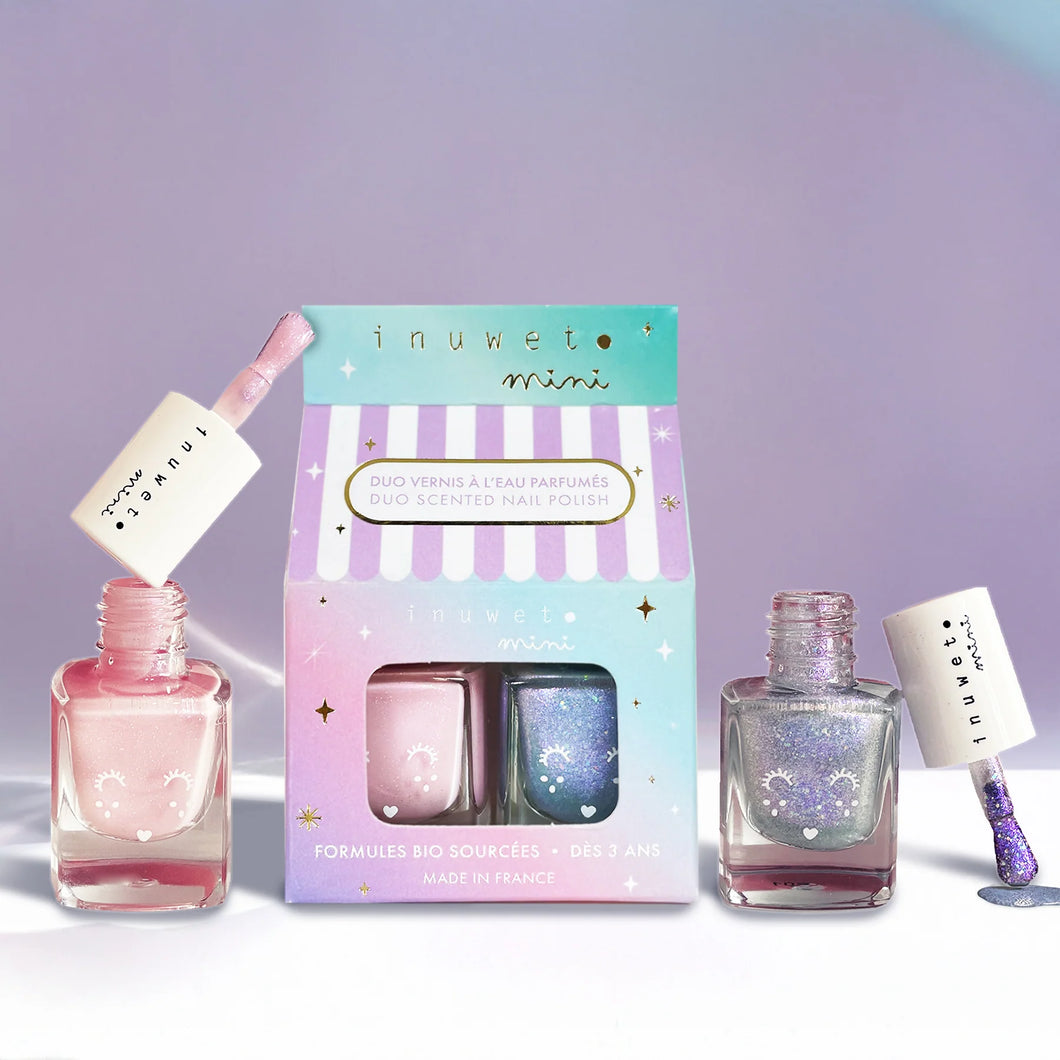 Aqualand Princess Duo | Scented Water Based Nail Polish