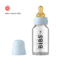 Load image into Gallery viewer, Glass Bottle | Baby Blue 110ml