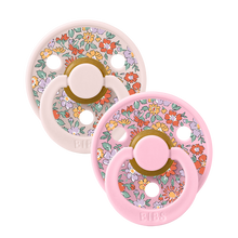 Load image into Gallery viewer, BIBS Pacifier Size 2 | 6-18M | Round Natural Rubber Teat
