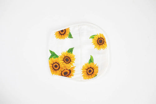 Sunflower Organic Baby Burp Cloth