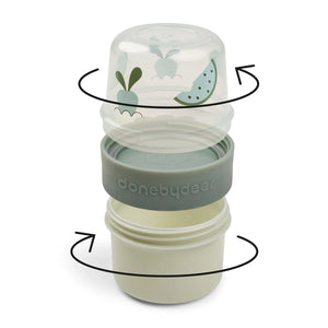 2-Way Snack Containers Small