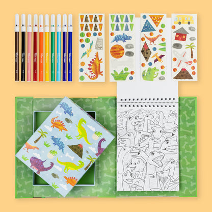 Dinosaurs Colouring Set