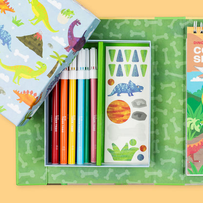 Dinosaurs Colouring Set