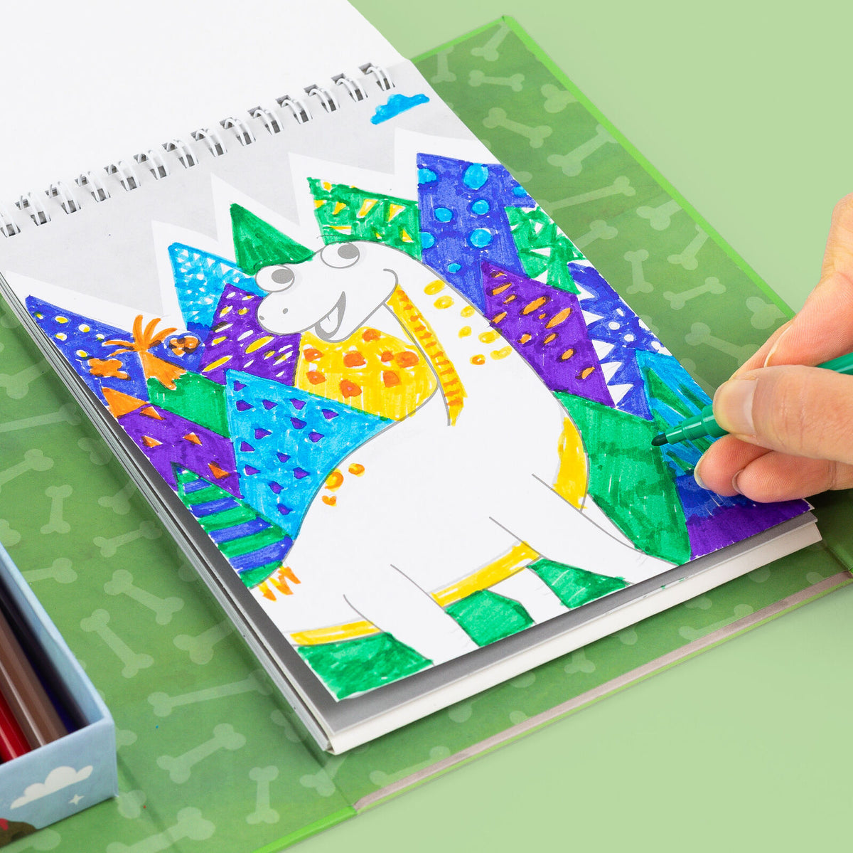 Dinosaurs Colouring Set