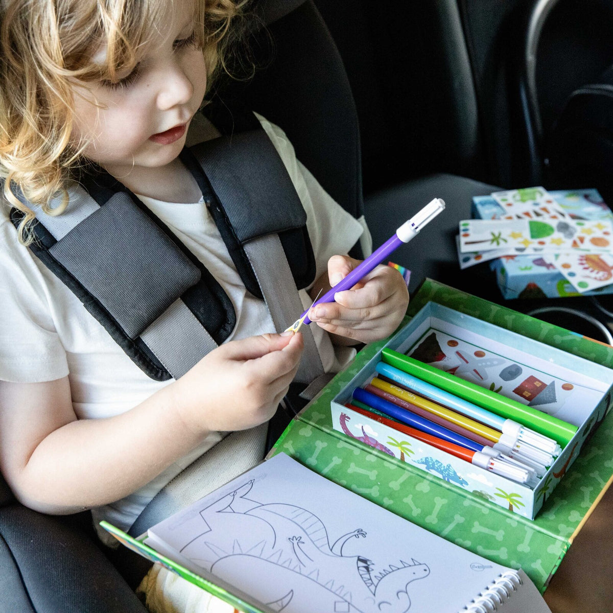 Dinosaurs Colouring Set