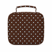 Load image into Gallery viewer, Polka Dots Mini Insulated Lunch Bag