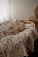 Load image into Gallery viewer, Fleur Blanche Swaddle Wrap