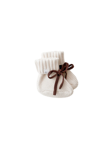 Booties | Milk/Cocoa
