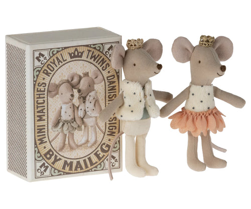 Mice Royal Twins in Box