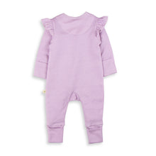 Load image into Gallery viewer, Zipsuit L/S | Lavender Stripes