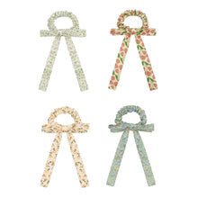 Load image into Gallery viewer, Floral Bow Scrunchies