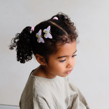 Load image into Gallery viewer, Striped Butterfly Clips