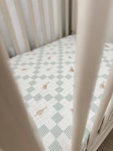 Load image into Gallery viewer, Goosey Gander Fitted Cot Sheet