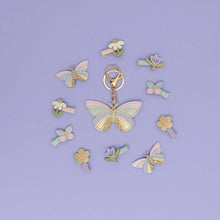Load image into Gallery viewer, Striped Butterfly Clips