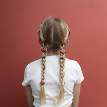 Load image into Gallery viewer, Red Cherries Mini Clips RED