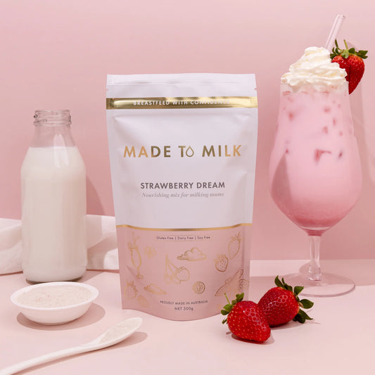 Strawberry Dream Lactation Drink Mix GF, DF, SF