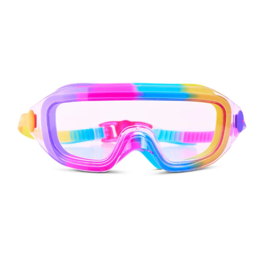 8YRS+ Rainbow Hologlow Swim Goggles