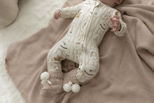 Load image into Gallery viewer, Biscotti Pom Pom Knit Booties