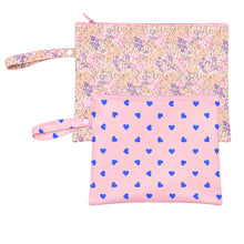 Load image into Gallery viewer, Blossom/Sweet Hearts Wet Bag Duo