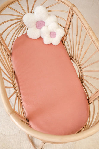 Organic Change Pad/Bassinet Sheet | Blush