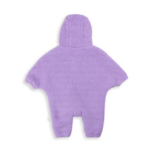Load image into Gallery viewer, Poncho Zipsuit L/S | Lavender Frost Stripes